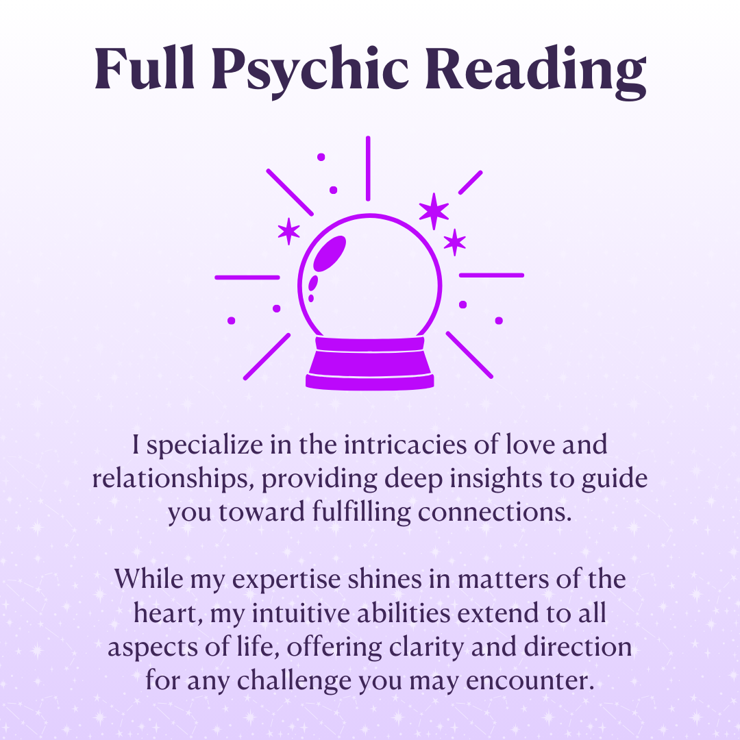 Full Psychic Reading By Marie