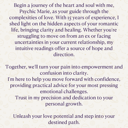 Full Psychic Reading By Marie |