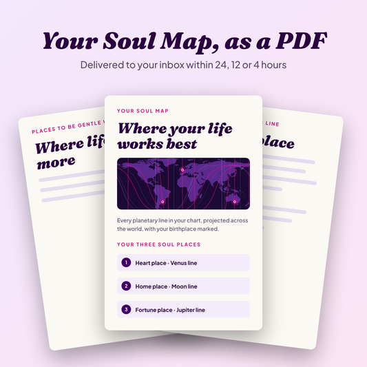 Soul Map Reading | Your Three Soul Places